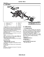 Предварительный просмотр 304 страницы Subaru 2009 IMPREZA Service Manual