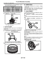 Предварительный просмотр 1958 страницы Subaru 2009 IMPREZA Service Manual