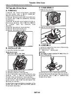 Предварительный просмотр 2112 страницы Subaru 2009 IMPREZA Service Manual