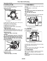 Предварительный просмотр 2346 страницы Subaru 2009 IMPREZA Service Manual