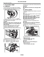 Предварительный просмотр 2354 страницы Subaru 2009 IMPREZA Service Manual