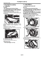 Предварительный просмотр 2974 страницы Subaru 2009 IMPREZA Service Manual