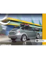 Предварительный просмотр 1 страницы Subaru 2010 IMPREZA 2.5i Owner Reference Manual