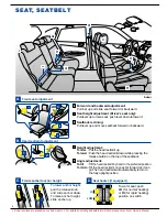 Предварительный просмотр 8 страницы Subaru 2012 Impreza Quick Reference Manual