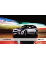 Предварительный просмотр 1 страницы Subaru 2014 Impreza STI Owner'S Manual