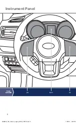 Предварительный просмотр 8 страницы Subaru 2016 Legacy Quick Reference Manual