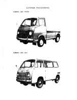 Предварительный просмотр 4 страницы Subaru 360 Truck Body Section Manual