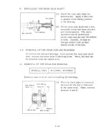 Предварительный просмотр 54 страницы Subaru 360 Truck Body Section Manual