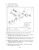 Предварительный просмотр 101 страницы Subaru 360 Truck Body Section Manual