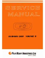 Subaru 360 YOUNG S Service Manual предпросмотр