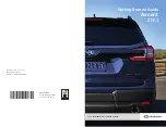 Subaru Ascent 2023 Getting Started Manual preview