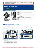 Предварительный просмотр 2 страницы Subaru ascent Quick Reference Manual