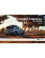 Subaru CROSSTREK 2018 Owner'S Manual предпросмотр