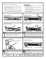 Предварительный просмотр 2 страницы Subaru E101SFL100 Installation Instructions Manual