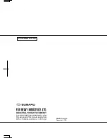 Предварительный просмотр 80 страницы Subaru EH72 FI Instructions For Use Manual