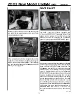 Preview for 31 page of Subaru Forester 2.5X 2003 Technicians Reference Booklet