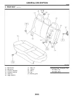 Предварительный просмотр 4 страницы Subaru FORESTER2001 Quick Reference Index