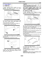 Предварительный просмотр 6 страницы Subaru FORESTER2001 Quick Reference Index