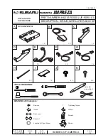 Subaru H621SFG000 Installation Instructions предпросмотр