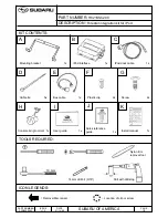 Preview for 6 page of Subaru H621SSC200 User Manual