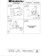 Предварительный просмотр 3 страницы Subaru H630 SSA000 Installation Instructions Manual