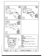 Preview for 5 page of Subaru H630SSC000 Installation Instructions Manual