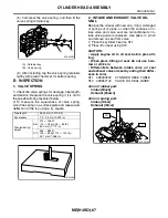 Preview for 279 page of Subaru Impreza 2003 Service Manual