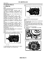 Preview for 284 page of Subaru Impreza 2003 Service Manual