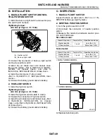 Preview for 1857 page of Subaru Impreza 2003 Service Manual