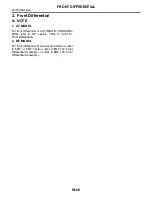 Preview for 2206 page of Subaru Impreza 2003 Service Manual