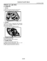 Preview for 2951 page of Subaru Impreza 2003 Service Manual