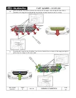 Preview for 5 page of Subaru J1010FL300 Installation Instructions Manual