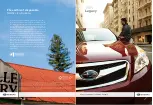 Предварительный просмотр 1 страницы Subaru Legacy 2.5GT 2011 Brochure & Specs