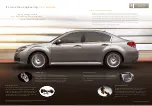 Предварительный просмотр 12 страницы Subaru Legacy 2.5GT 2011 Brochure & Specs