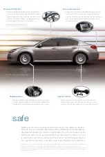 Preview for 6 page of Subaru Legacy 2.5GT Premium Brochure & Specs