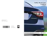 Предварительный просмотр 164 страницы Subaru Legacy 2023 Getting Started Manual