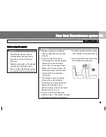 Предварительный просмотр 5 страницы Subaru REAR SEAT ENTERTAINMENT SYSTEM User Manual