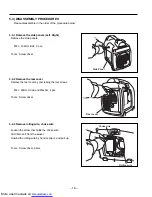 Preview for 22 page of Subaru Robin R1700i Service Manual