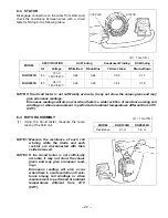 Предварительный просмотр 23 страницы Subaru ROBIN RGD3300H Service Manual