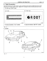 Предварительный просмотр 12 страницы Subaru SVX 1992 Manual