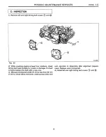 Предварительный просмотр 44 страницы Subaru SVX 1992 Manual