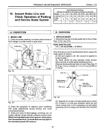 Предварительный просмотр 62 страницы Subaru SVX 1992 Manual