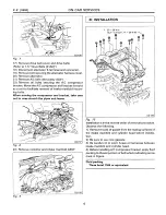 Предварительный просмотр 138 страницы Subaru SVX 1992 Manual