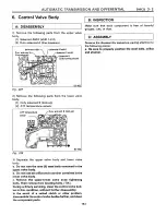 Предварительный просмотр 525 страницы Subaru SVX 1992 Manual