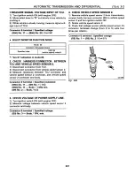 Предварительный просмотр 574 страницы Subaru SVX 1992 Manual