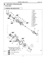 Предварительный просмотр 695 страницы Subaru SVX 1992 Manual