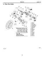 Предварительный просмотр 857 страницы Subaru SVX 1992 Manual