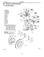 Предварительный просмотр 862 страницы Subaru SVX 1992 Manual