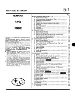 Предварительный просмотр 1074 страницы Subaru SVX 1992 Manual