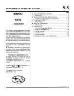 Предварительный просмотр 1317 страницы Subaru SVX 1992 Manual